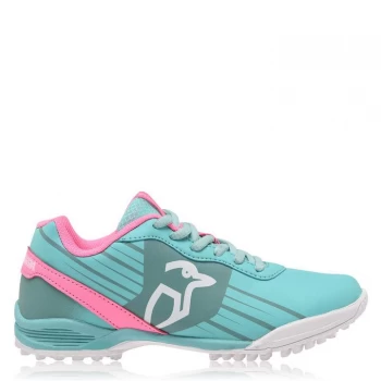 Image of Kookaburra Neon Hockey Shoes Juniors - Mint/Pink