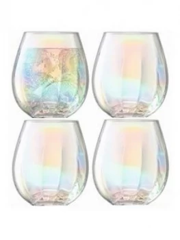 Image of Lsa International Pearl Tumbler Glasses Set Of 4