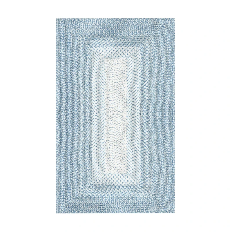 Image of Streetwize Jute Style Rug - Ocean Blue - 80cm x 150cm Blue One Size