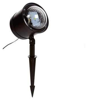 Image of Premier Decorations 18cm Snowfall Projector - White