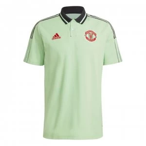 Image of adidas Manchester United Polo Shirt Mens - Glory Mint