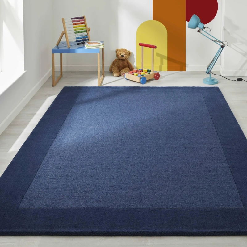 Image of Homemaker Colours Blue Rug Blue unisex 160x230cm