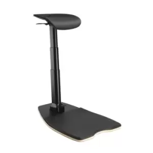 Image of V7 ECHAIR Ergonomic Leaning Chair - Black