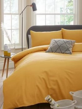 Image of Everyday Collection Soft N Cosy Brushed Cotton Duvet Cover Set