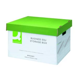 Image of Q Connect Business Easy Set Up Storage Box Pack of 10 KF02007