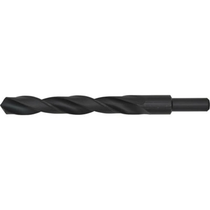 Image of Loops 18.5 x 200mm HSS Roll Forged Blacksmith Drill Bit - Reduced Shank - 140mm Flute Black