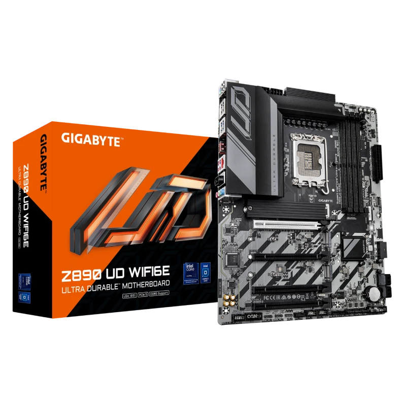 Image of Gigabyte Z890 UD WIFI6E Intel LGA 1851 DDR5 ATX Motherboard