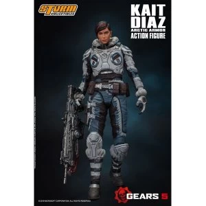 Image of Gears of War 5 Action Figure 1/12 Kait Diaz Arctic Armor 18 cm