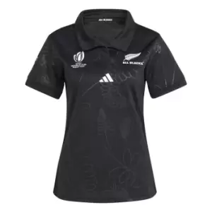 Image of adidas All Blacks Home Shirt 2023 Womens - Black