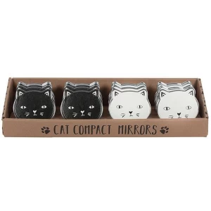 Image of Set of 12 Cat Compact Mirrors