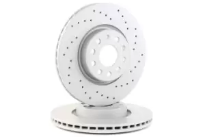 Image of ZIMMERMANN Brake disc VW,AUDI,SKODA 100.3300.52 1K0615301AA,5Q0615301F,1K0615301AA Brake rotor,Brake discs,Brake rotors 5Q0615301F,JZW615301H