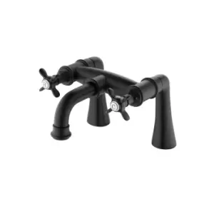 Image of Black Bath Mixer Tap - Camden
