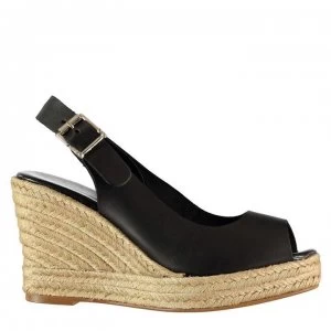 Image of Firetrap Firetrap Ronda Wedge Sandals Ladies - Black