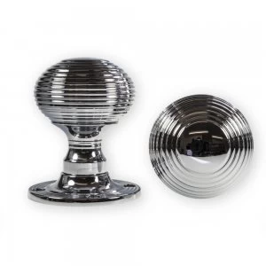 Image of LocksOnline Reeded Rim Door Knob Set
