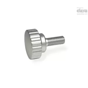 Image of ELESA Knurled grip knob-BM.193/28 SST-p-M8x16