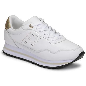 Image of Tommy Hilfiger LIFESTYLE RUNNER SNEAKER womens Shoes Trainers in White,5,6,6.5,7,4,5,6,6.5,7