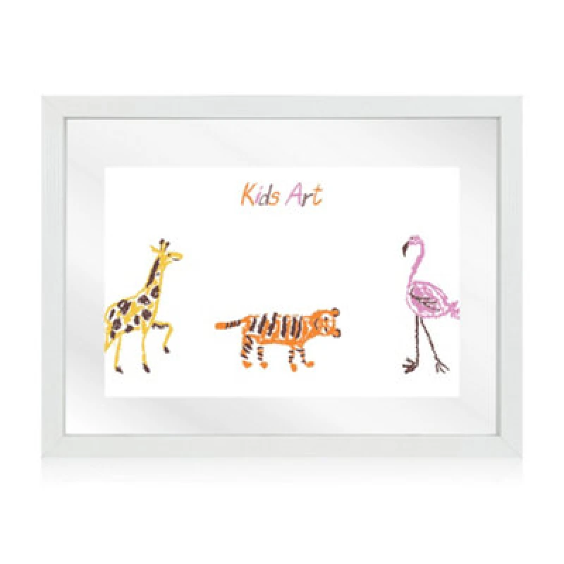 Image of Innoteck Essentials Children Artwork Gallery Photo Frame - White
