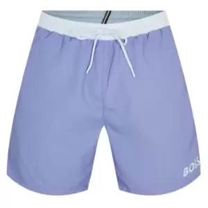 Image of Boss Starfish Swim Shorts - Purple