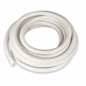 Image of Term Tech 25mm Flexible Conduit - White - 5m