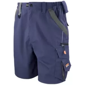 Image of Result Workguard Unisex Technical Work Shorts (3XL) (Navy/Black) - Navy/Black