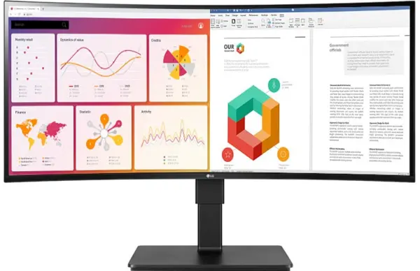 Image of LG UltraWide 34" 34BN770-B Quad HD IPS LED Monitor