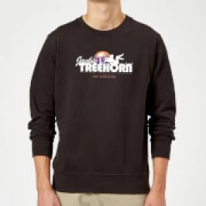 Image of The Big Lebowski Treehorn Logo Sweatshirt - Black - S