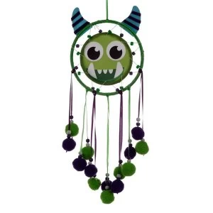 Image of Green Monstarz Monster Dreamcatcher