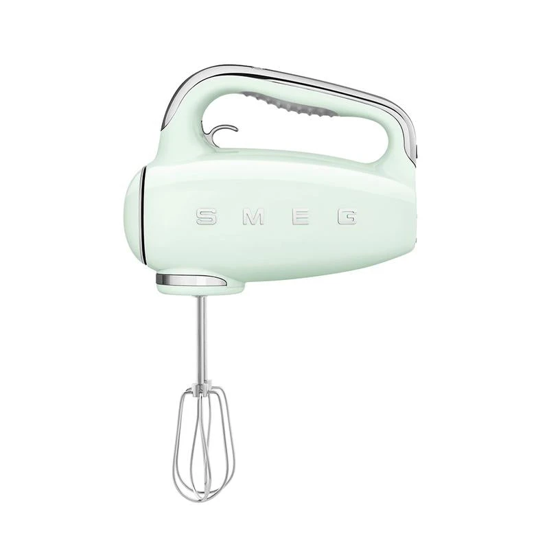 Image of Smeg 50's Retro Hand Mixer with 3 Accessories - Pastel Green
