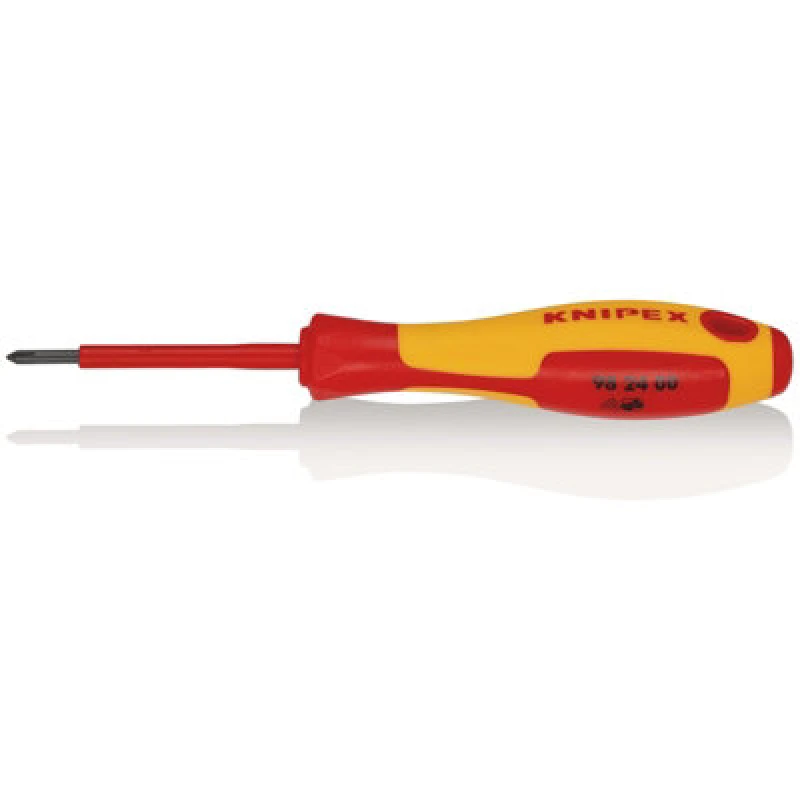 Image of Knipex 98 24 00 Vde Insulated Screwdriver, Ph0 X 60 mm 18800