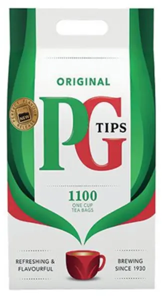 Image of PG Tips Original One Cup 1100x Tea Bags