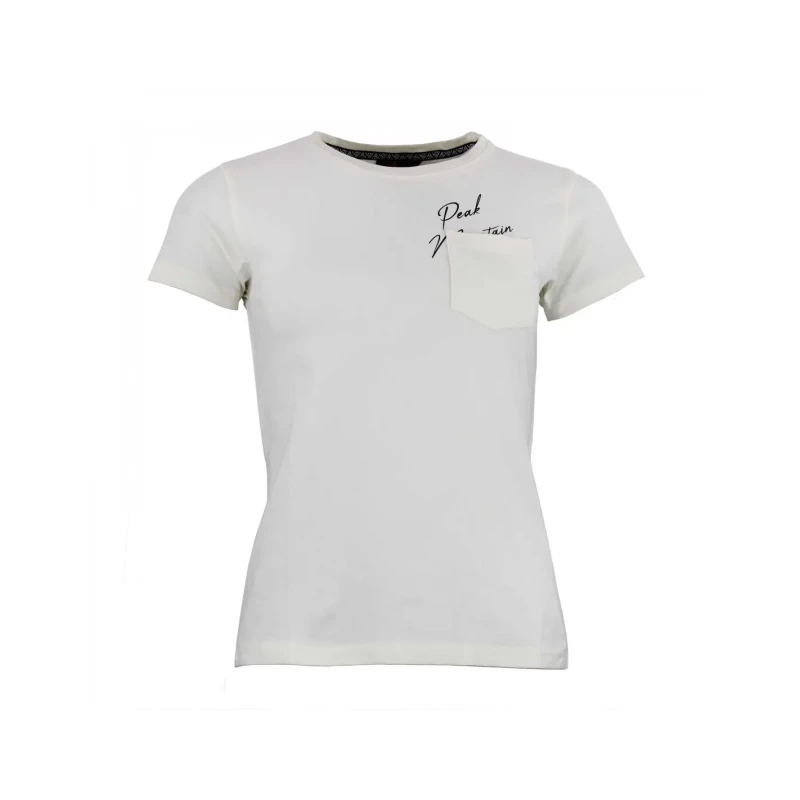 Image of Peak Mountain Womens T-Shirt Peak Mountain Ajojo Blanc Female M AJOJO/PF-CREME