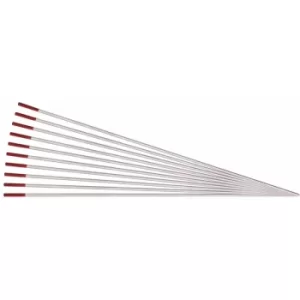 Image of DRAPER 1.6mm x 150mm Thoriated Tungsten Electrodes (Pack of 10) [98448]