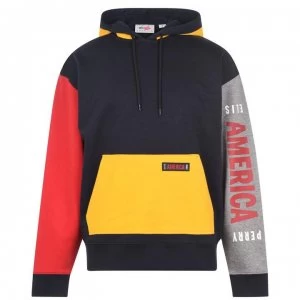 Image of Perry Ellis Perry Hoodie Block - Navy