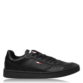 Image of Tommy Jeans Essential Cup Trainers - Black