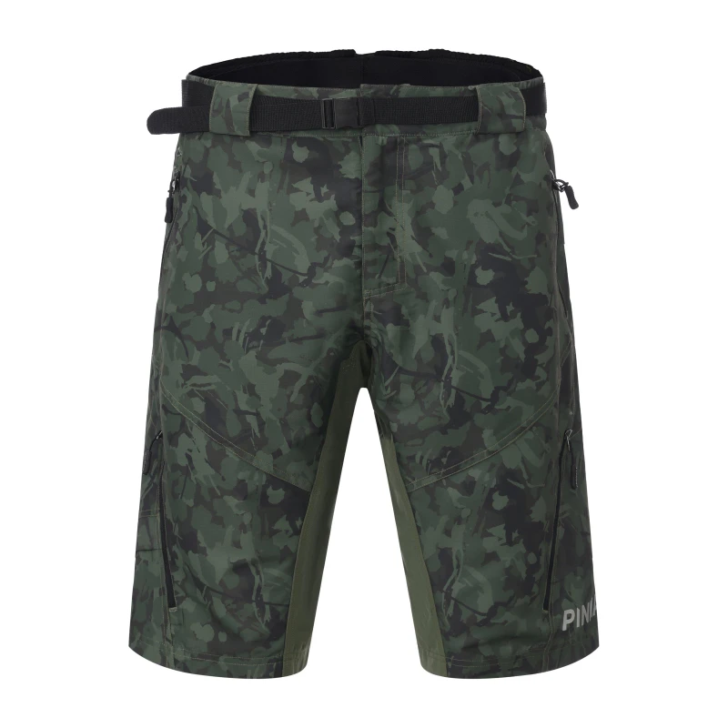 Image of Pinnacle Baggy 2in1 Shorts Men Green Camo male Small