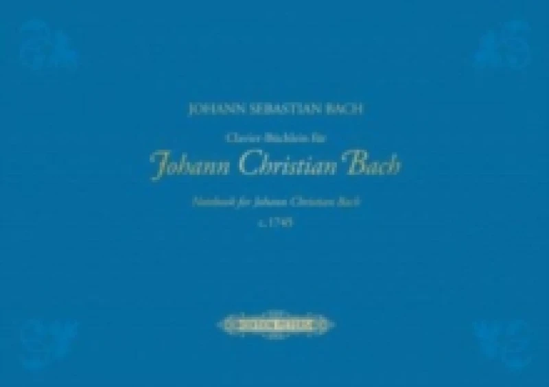 Image of Notebook for Johann Christian Bach Hardback