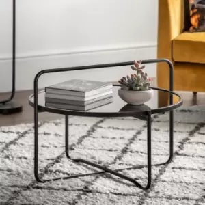 Image of Dixon Coffee Table, Iron Black