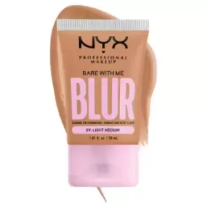 Image of NYX Professional Makeup Bare With Me Blur Tint Foundation 09 Light Medium
