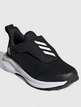 Image of Adidas Fortarun Ac Childrens Trainers - Black/White