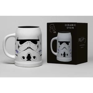Image of Stormtrooper - Helmet Ceramic Stein Mug