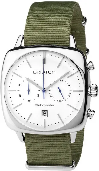Image of Briston Watch Clubmaster Vintage Timeless - White BST-137