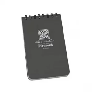 Image of Rite in the Rain Universal Notebook, Top Spiral Bound, 3" x 5" (50 Sheets) Grey