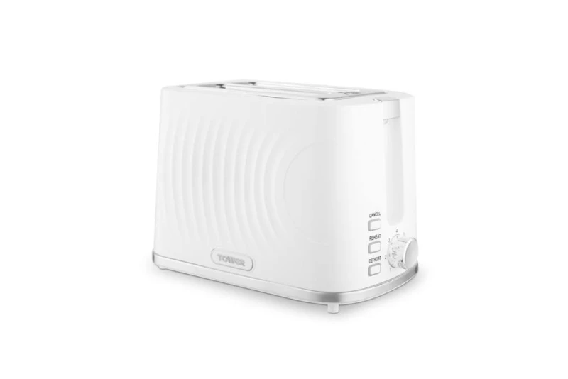 Image of Tower Tower 2 Slice Toaster- Sonar, 900W, White, T20090WHT White A Unisex 5056462387222
