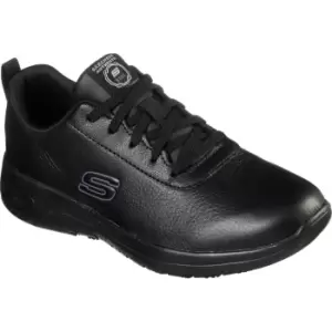 Image of Skechers Marsing Gmina Womens Slip Resistant Shoes Black Size 4