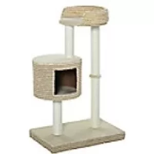 Image of PawHut Cat Tree D30-324 960 x 610 x 410 mm Cream