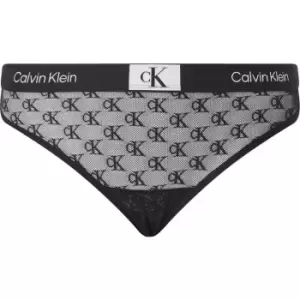 Image of Calvin Klein LL Modern Thong - Black