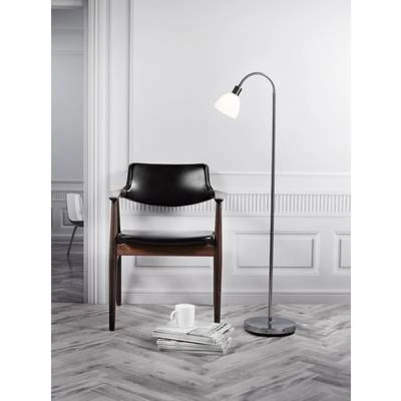 Image of Nordlux Nordlux Ray 63214033 Floor standing light LED (monochrome) E14 40 W Chrome 63214033