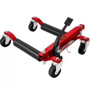 Image of VEVOR Hydraulic Wheel Dolly 1500 lbs / 680 kg*1 pcs, Car Skate Vehicle Positioning Jack Foot Pump Hydraulic Tyre Lift Roller Dolly Hoist (Tyre Width 1
