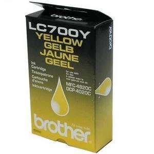 Image of Original Brother LC700Y Yellow Ink Cartridge