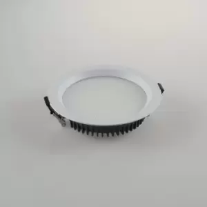 Image of Fan Europe Intec - Outdoor LED Recessed Downlight with adjustment for kelvin, Matt White, IP40, 3000- 4000-6000K